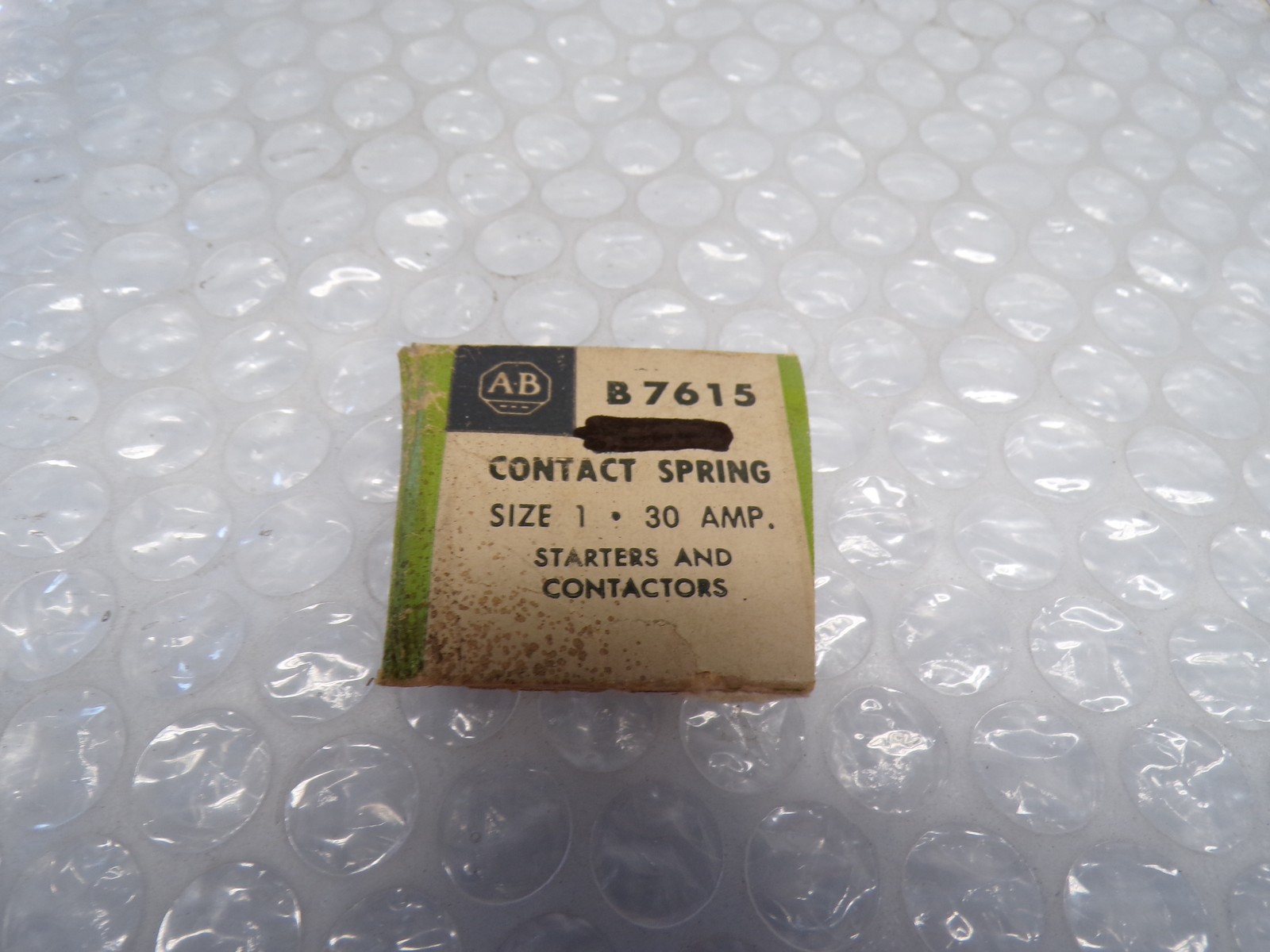 ALLEN BRADLEY B7615 CONTACT SPRING NSNP