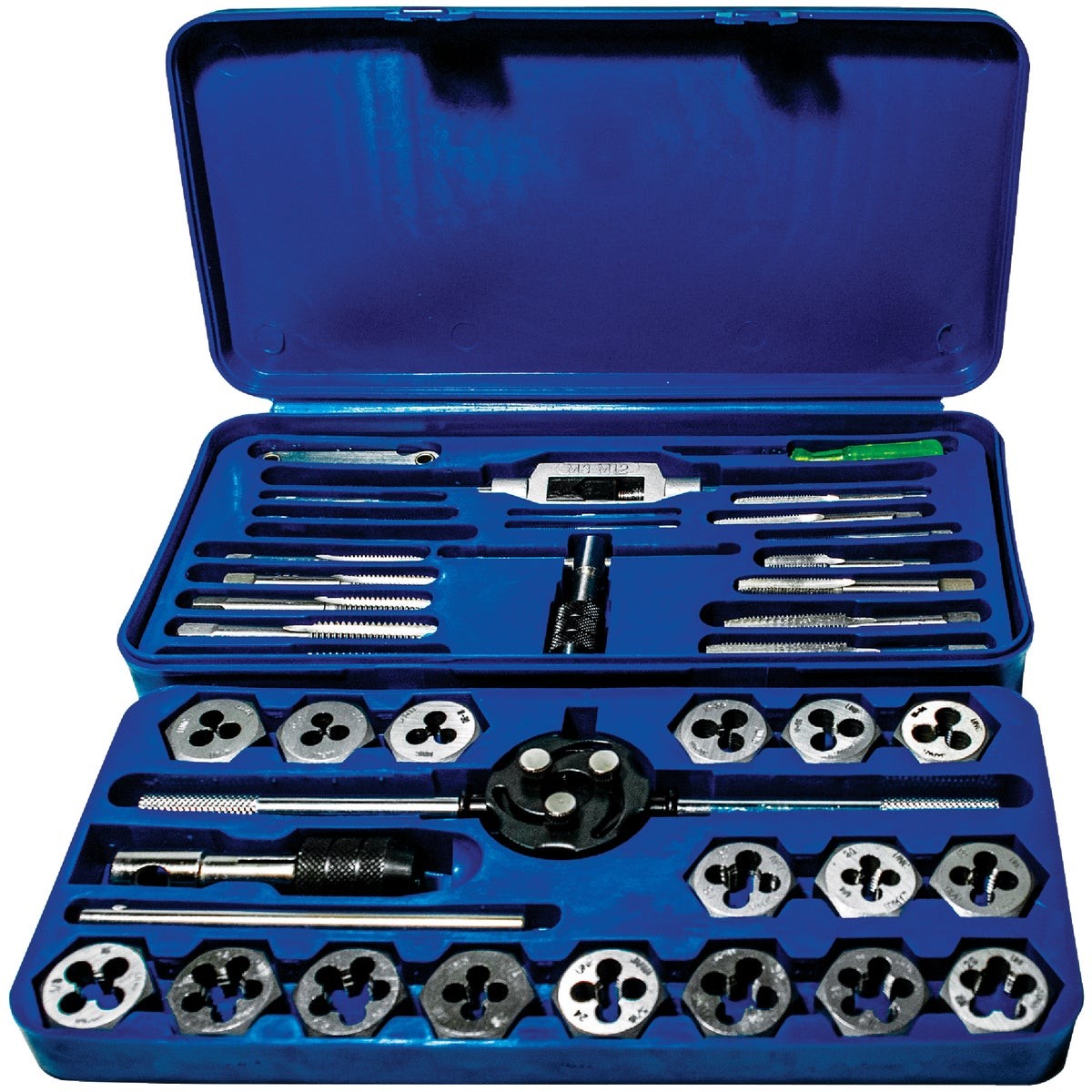 Drill & Tool Tap and Die Fractional Set (40-Piece) 98900  Drill & Tool 98900