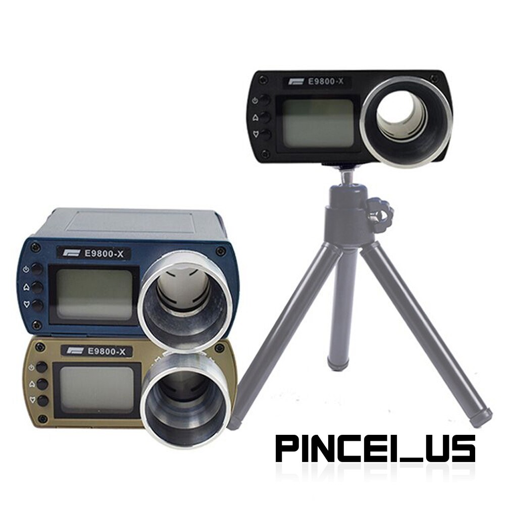 E9800-X Shooting Speed Tester Bullet Firing Speed Meter Measuring Tool Black pe6