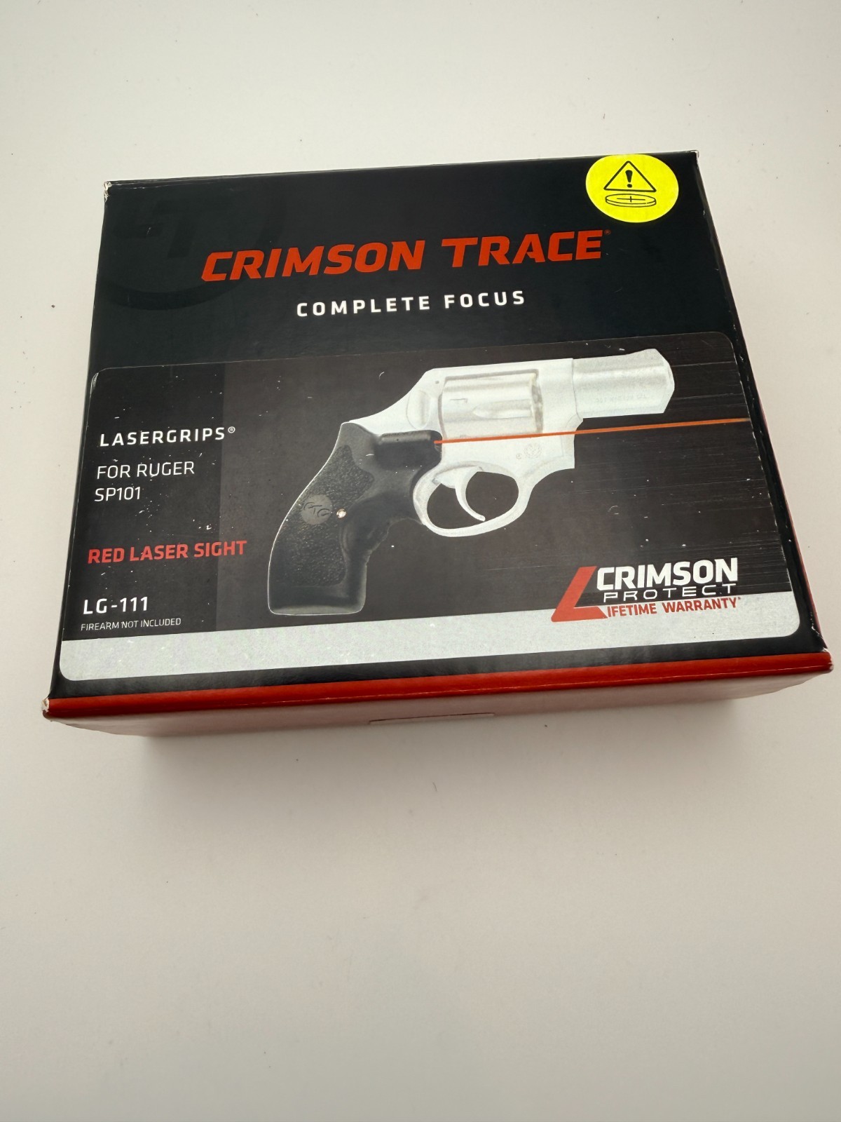 Crimson Trace LG-111 Red Lasergrip for Ruger SP-101 Laser Grips sight - Verified