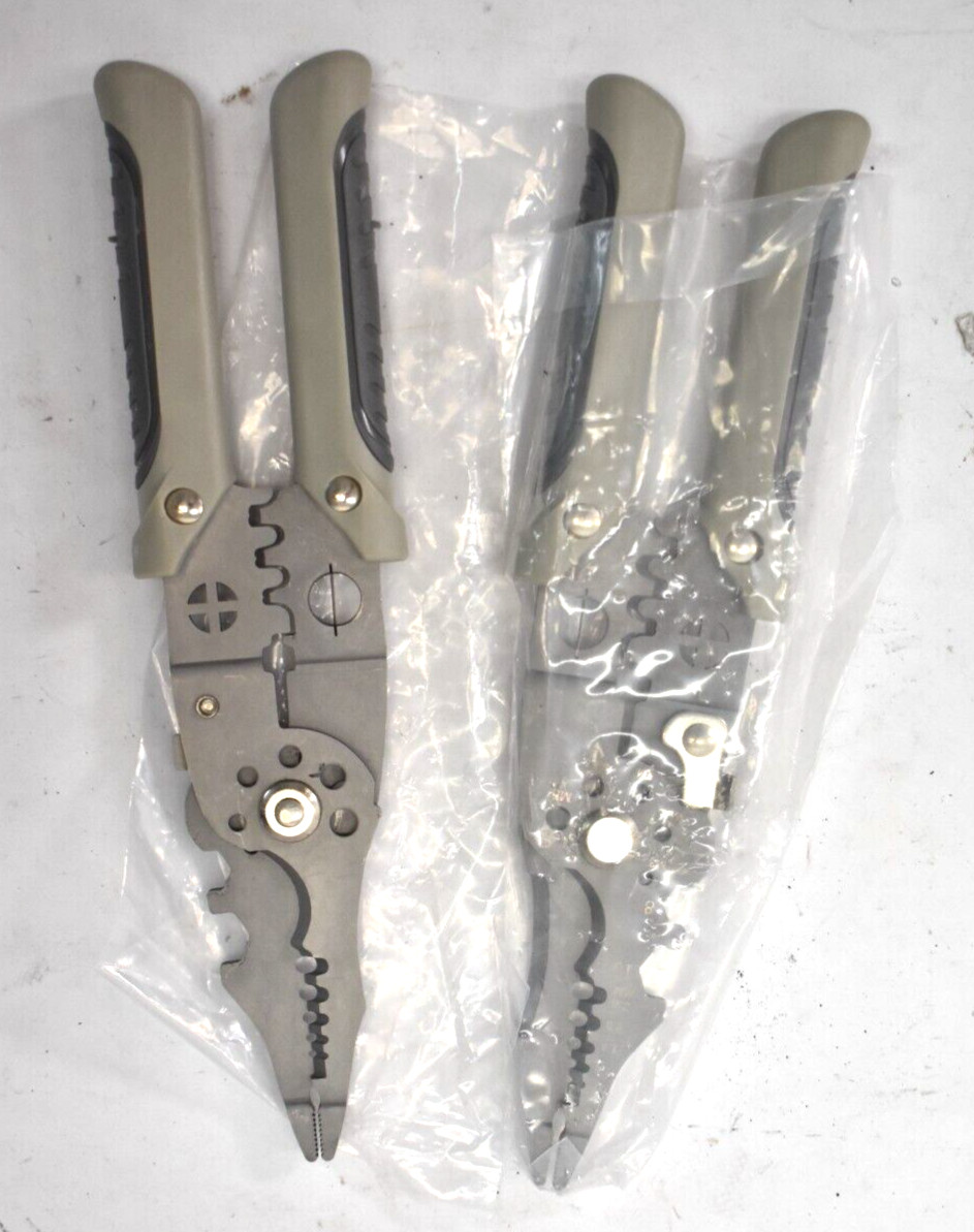 2 Piece Professional Electrical Wire Stripping Tools Multifunctional Crimper
