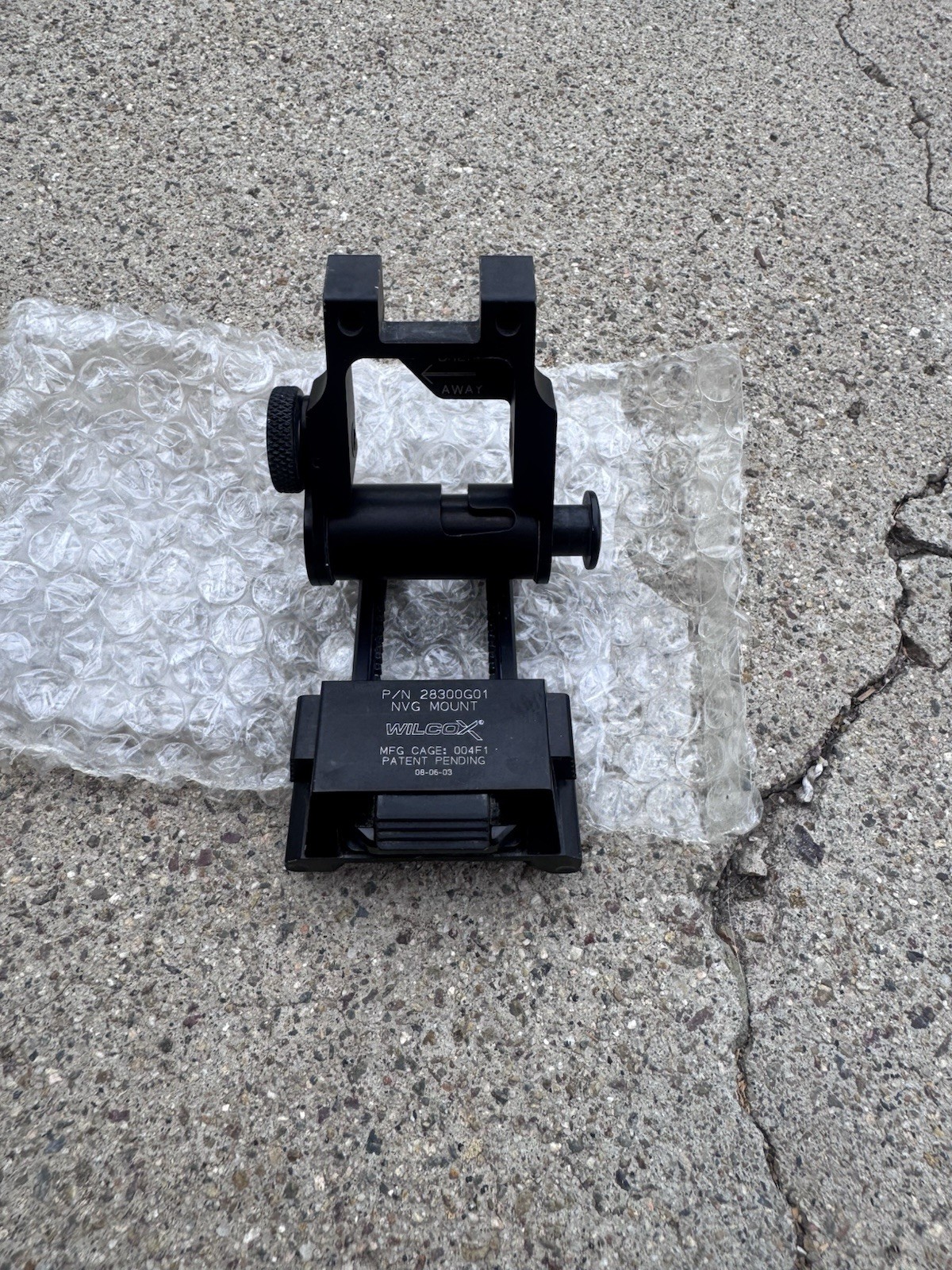 Wilcox L3 G01 Black NVG Mount