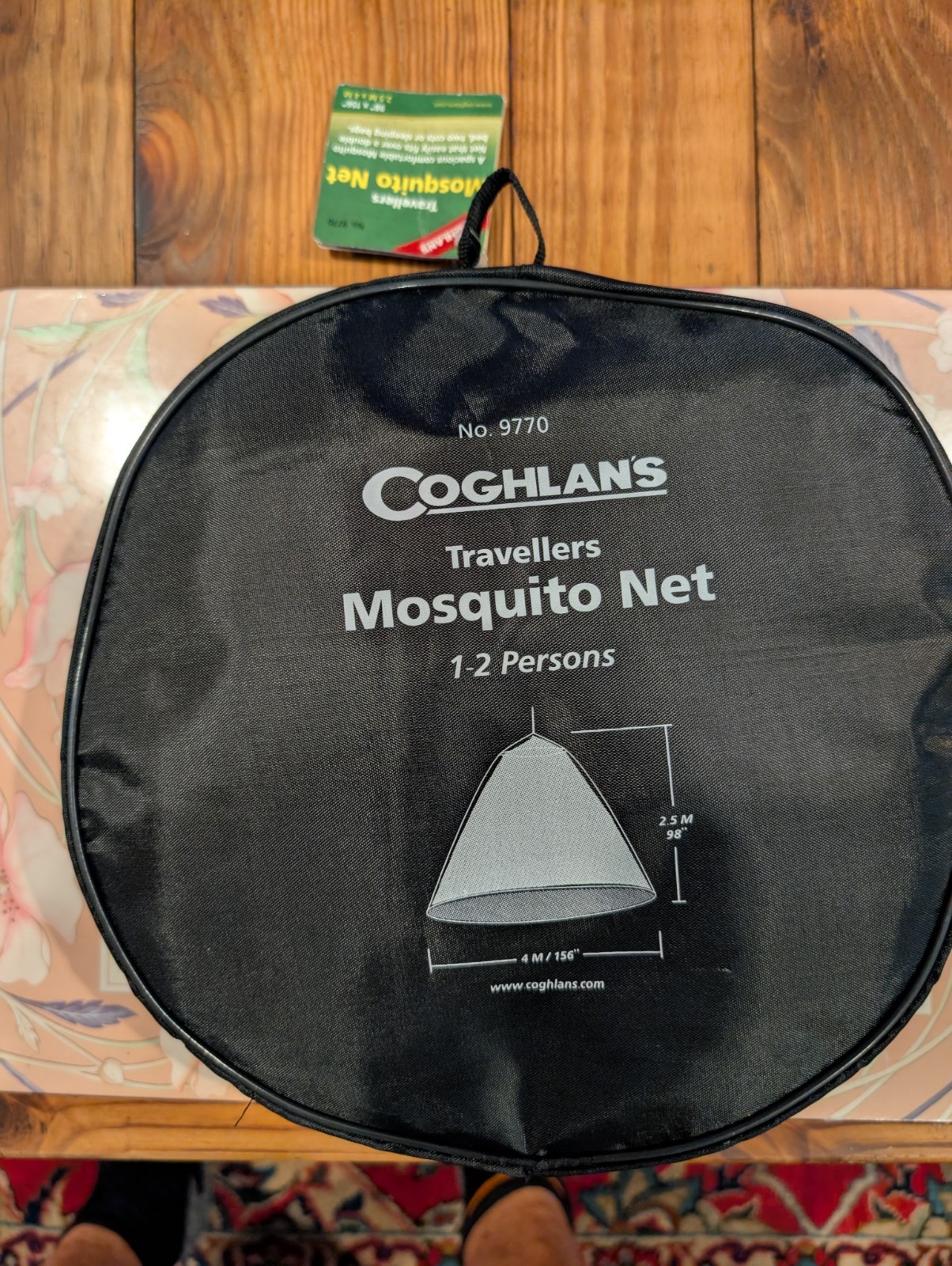 Coghlans Travellers 98x156 Mosquito Net Outdoor 1-2 People Brand New