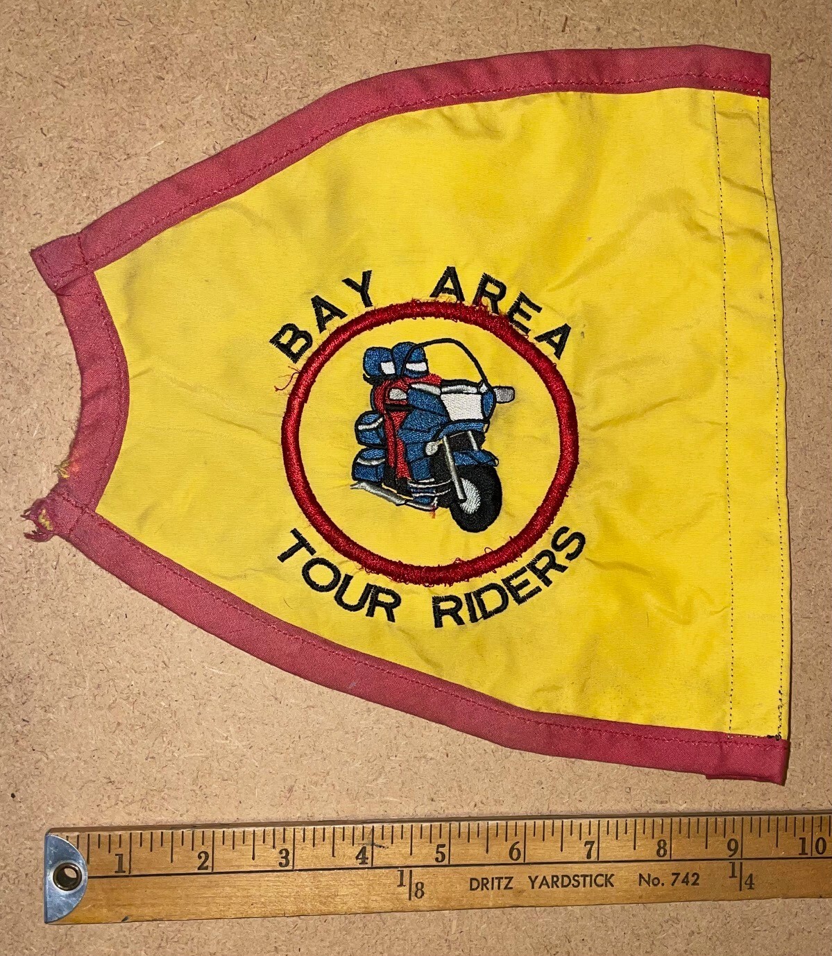 Bay Area Tour Riders Motorcycle Club Riding Pennant