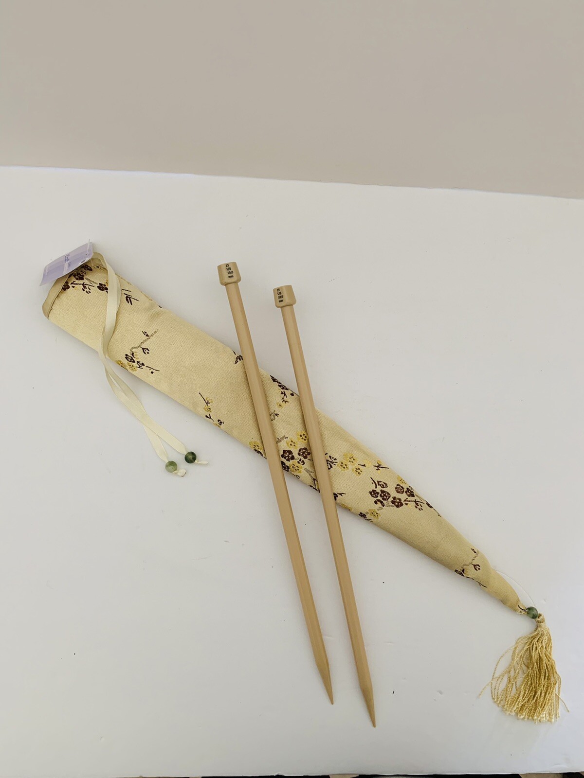 Jo-Ann Craft Essentials Gold Needle Satin Pouch *1 Set*