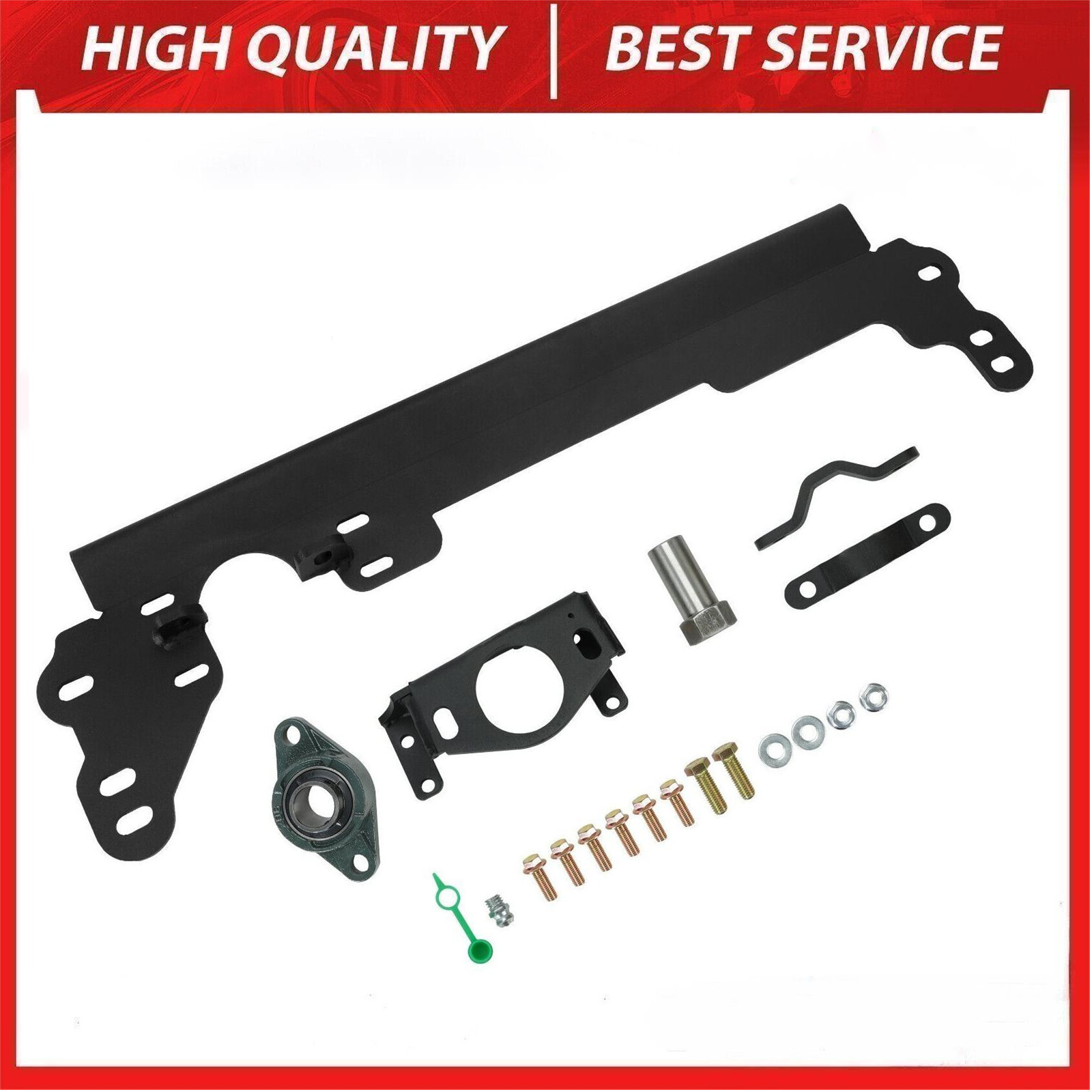 Steering Box Brace For Bracket Kit 1984-2001 Jeep Cherokee XJ w/Sector Support