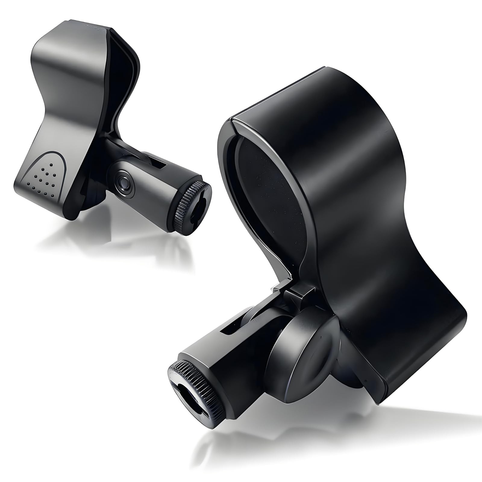 2 Pack Microphone Clips, Durable and Adjustable Mic Clip for Stand, Compatibl...