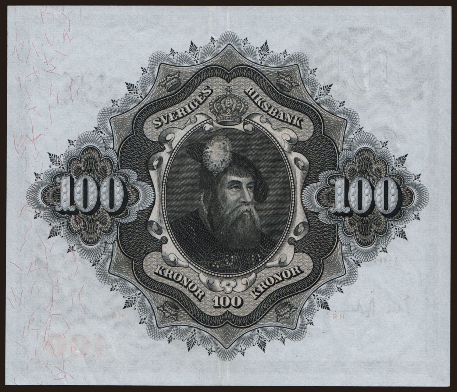 Sweden - 1962 - 100 Kronor - "EF" #CO8125