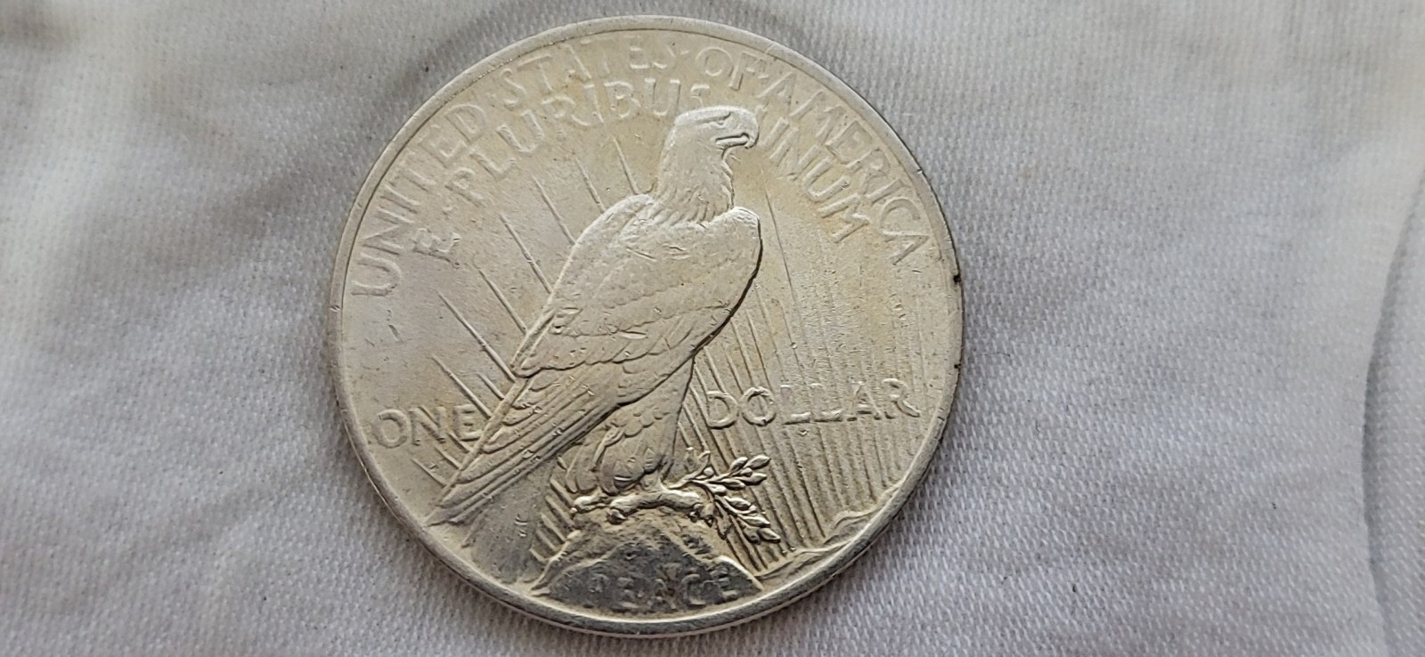 1924 Peace Dollar in BU Condition