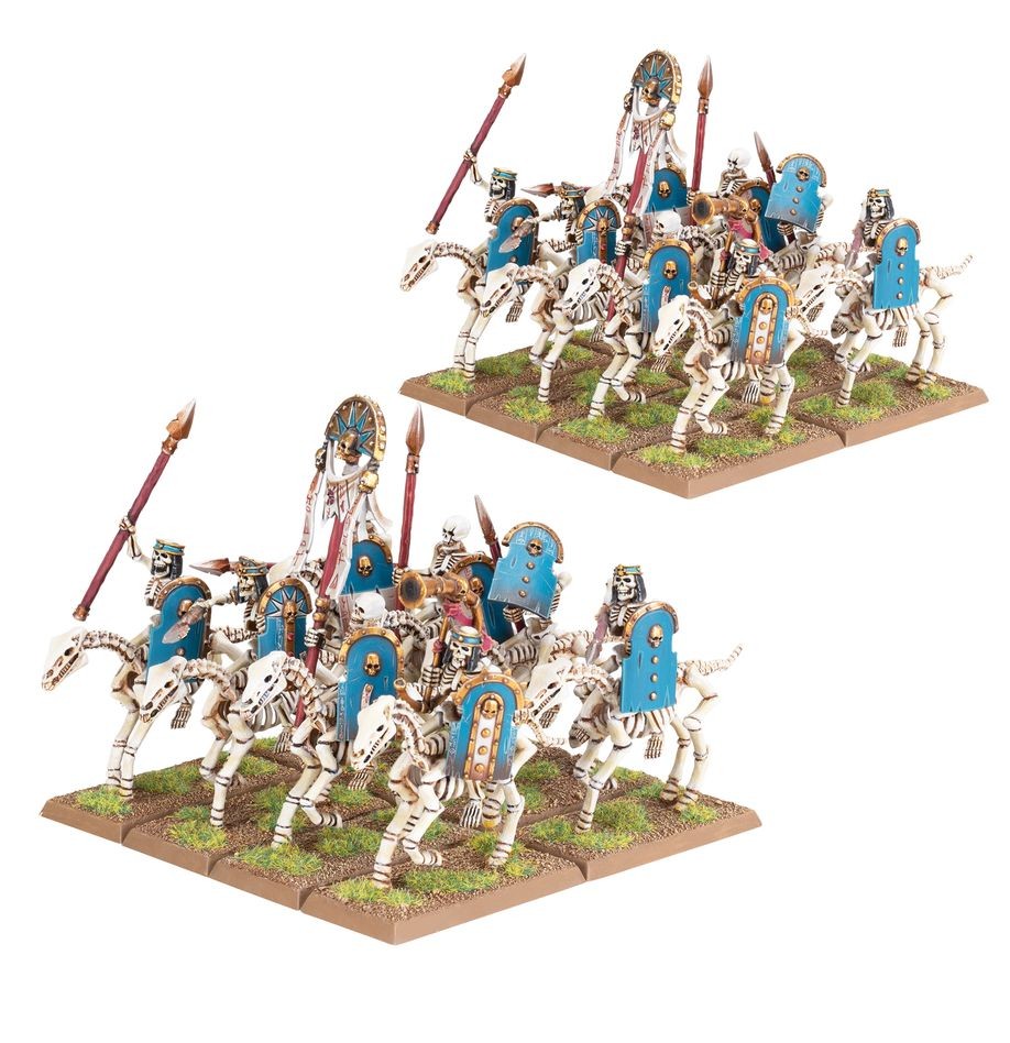 Warhammer: TOMB KINGS OF KHEMRI: SKELETON HORSEMEN