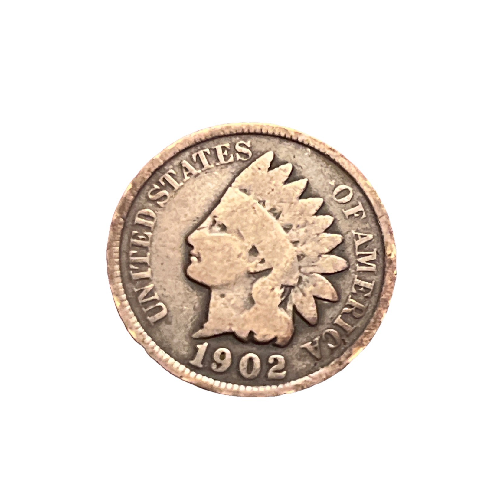 1902 indian head cent BN07