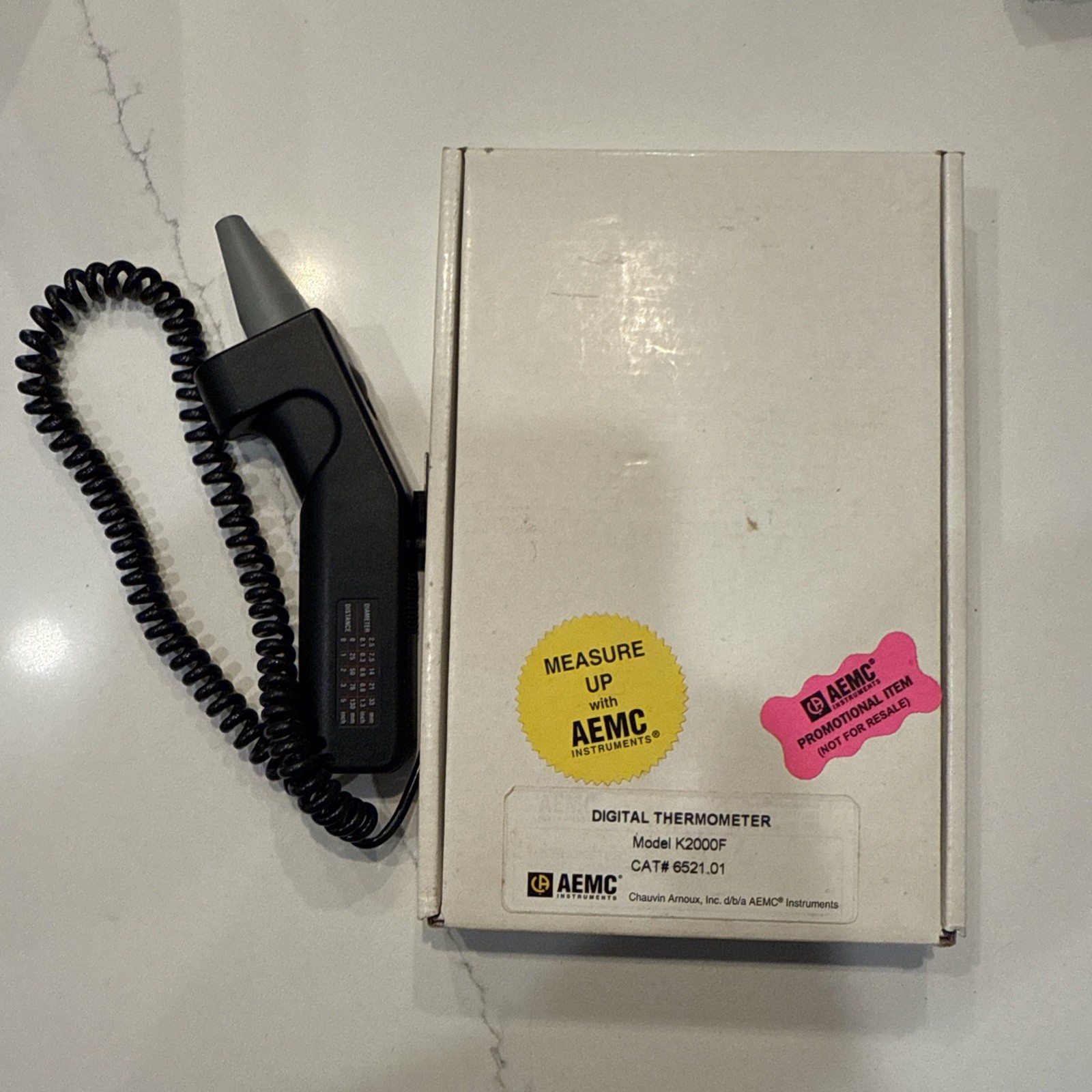 AEMC Instruments K2000F Thermometer Cole + Parmer IR Probe - Tested - Used