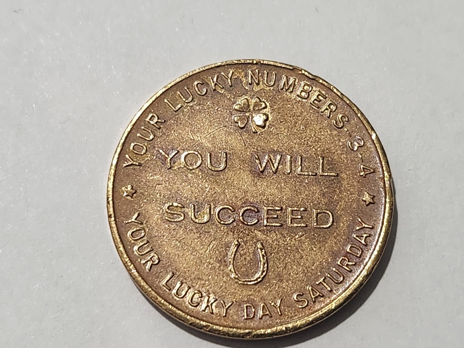 Zodiac Pocket Token - Aquarius: 01/21-02/19 "You Will Succeed"