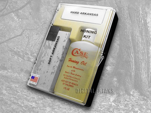 Case xx Arkansas Stone & Honing Oil Sportsman Sharpening Kit for Knives 924