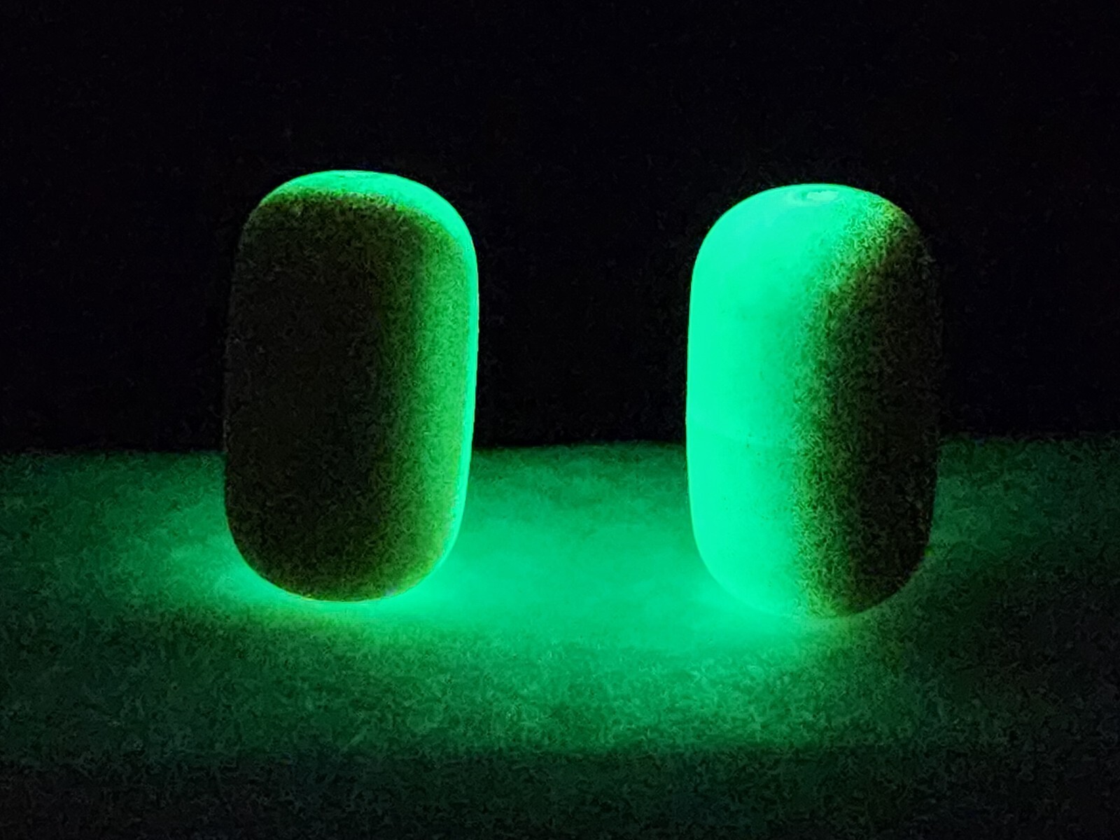 Sand Flea Pill floats glow gold Pompano rig floats whiting snapper 24 pack