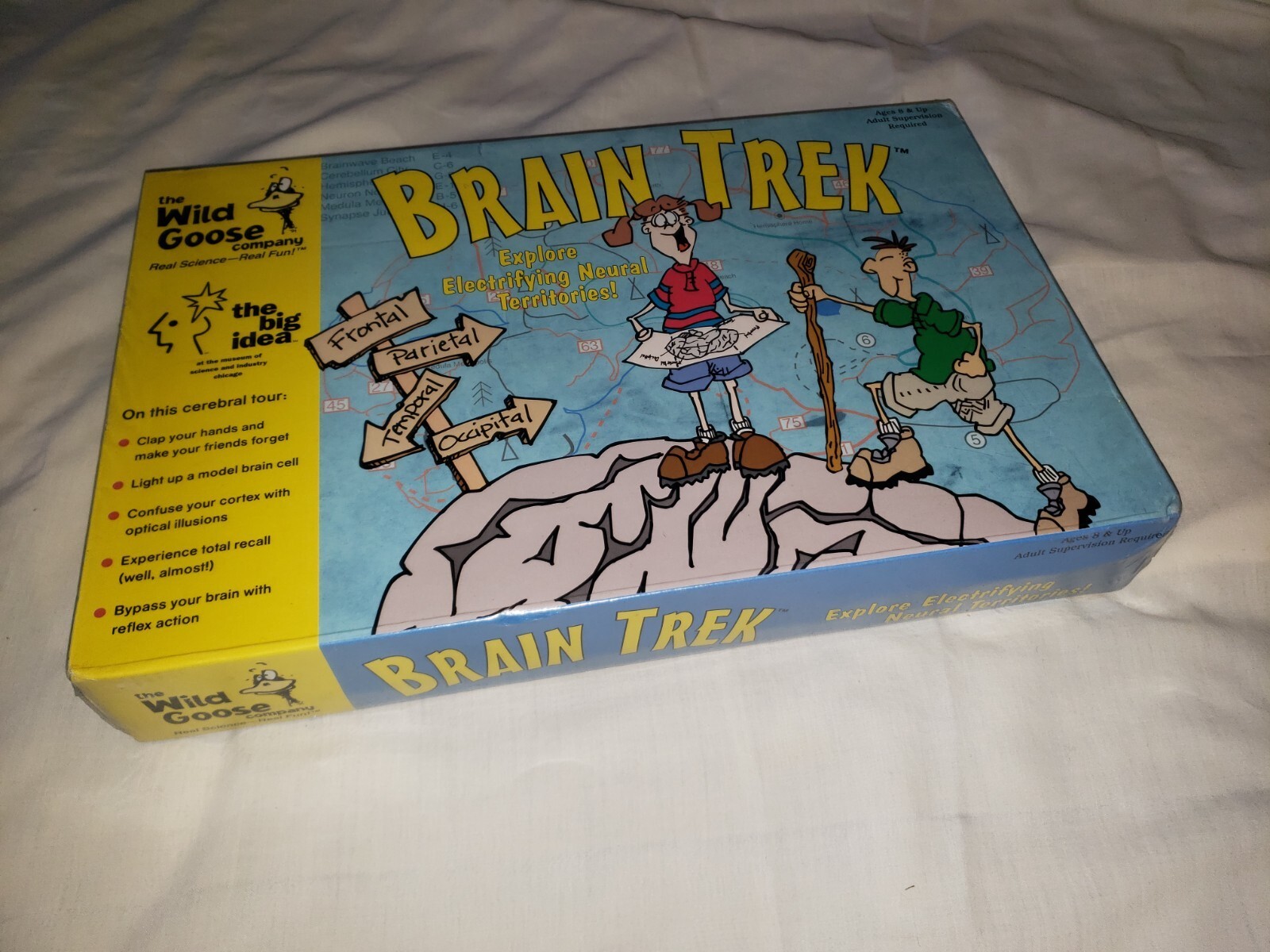 New & Sealed* Brain Trek Science Activity Game  by The Wild Goose Company