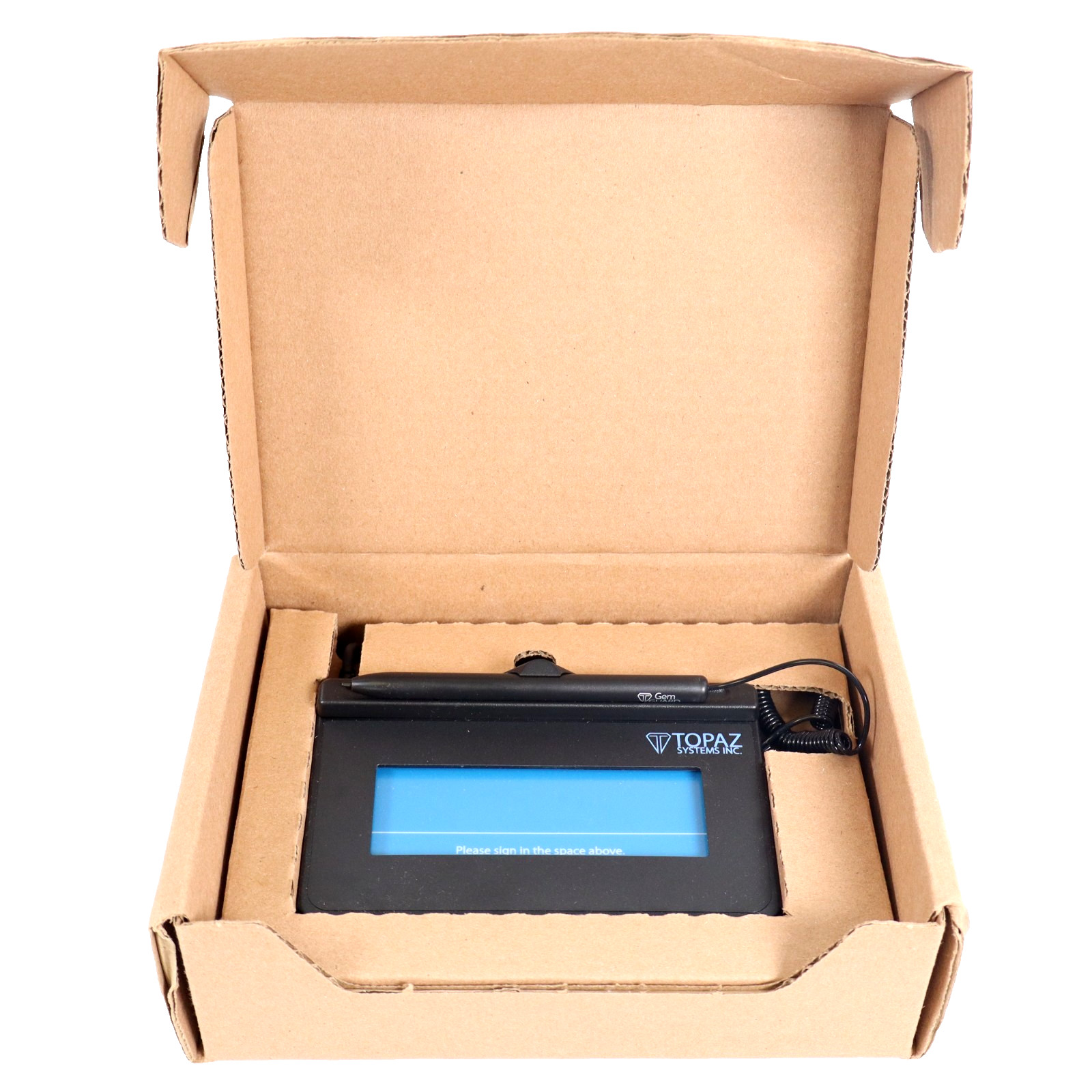 Topaz Systems T-S460-HSB-R Electronic Signature E-Sign USB Capture Pad
