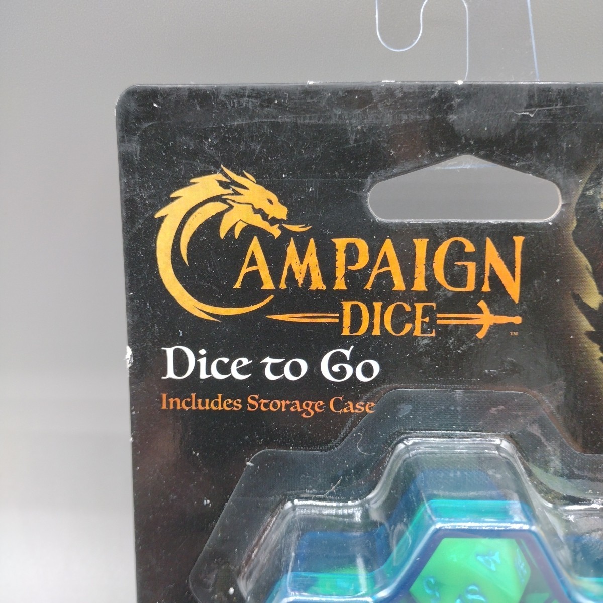 RPG Campaign Dice To Go Includes Storage Case Spin Master Games New Sealed