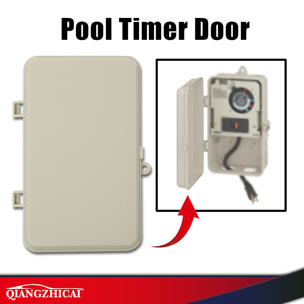 Swimming Pool Timer Door Replacement for Plastic Intermatic Box Cover Beige New