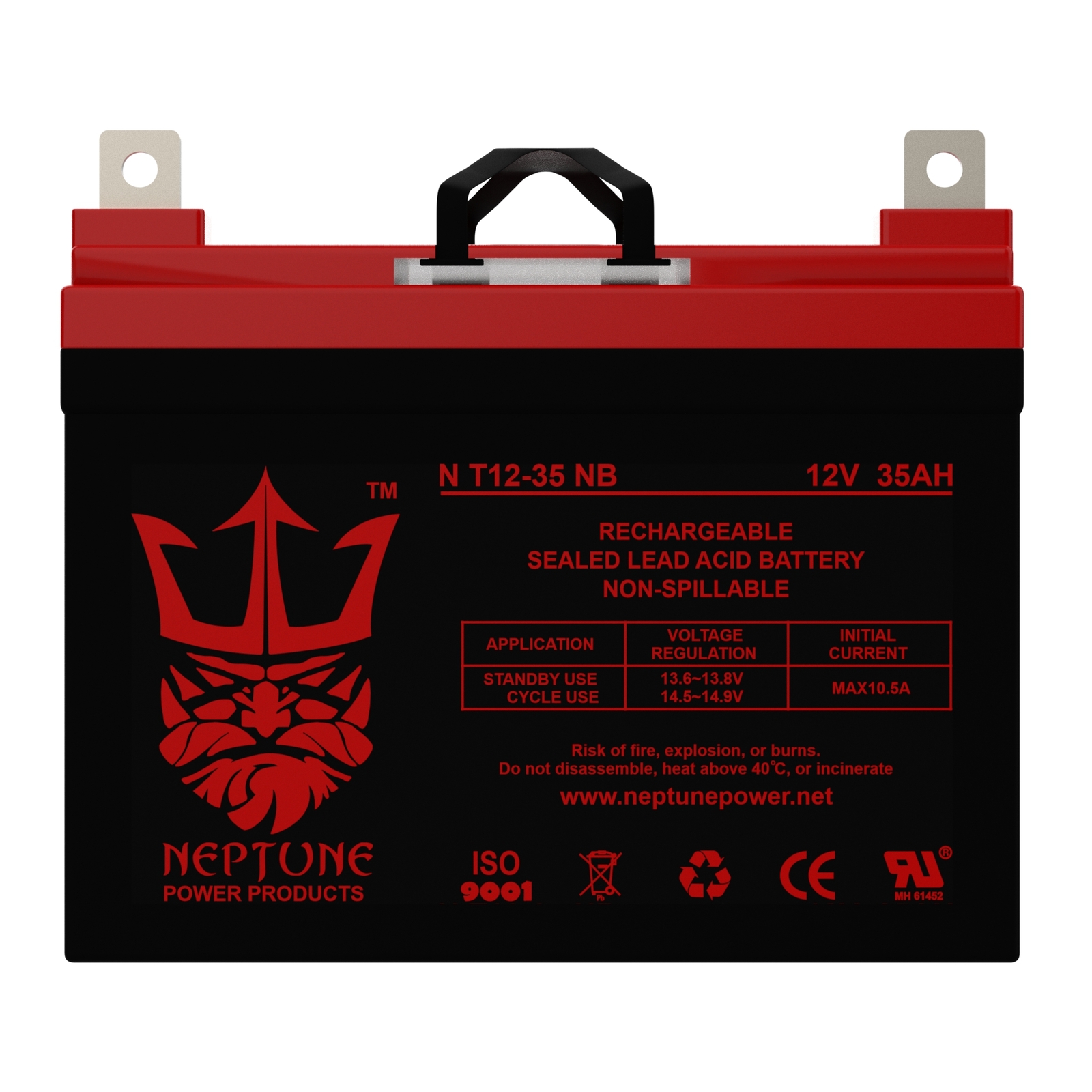 John Deere 60 RIDING 12V 35Ah SLA Replacement Lawn mower Battery by Neptune