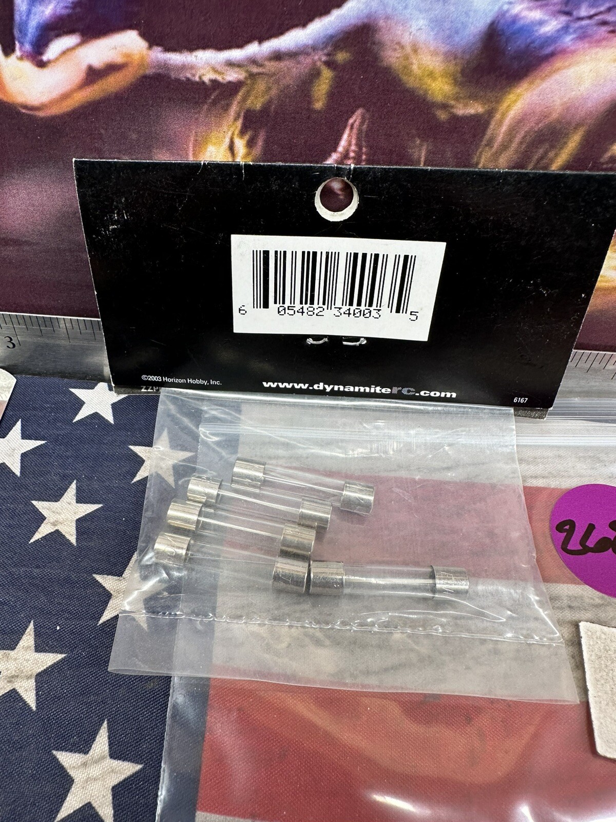 DYNAMITE DYN4002 UNIVERSE FUSES: 6 Amp / 5pc.
