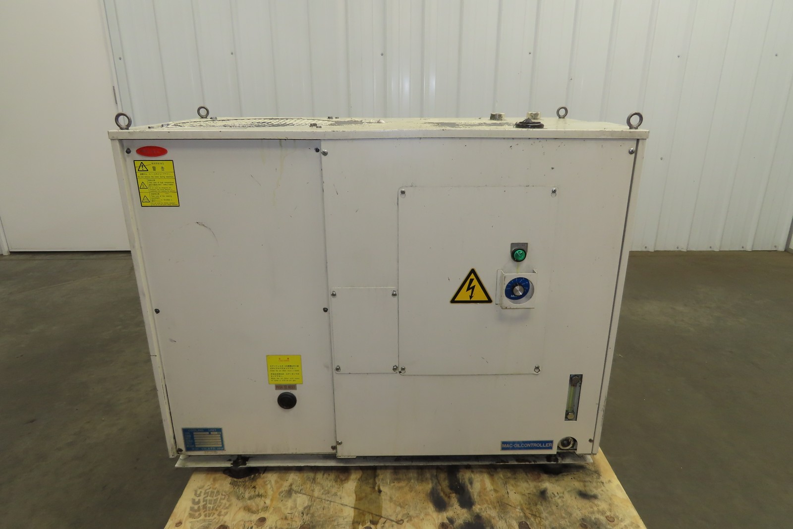 Mac MAC-110SPC-FR-0T-2N Okuma Oil Chiller Cooling Unit 1.1kw 220V 3ph