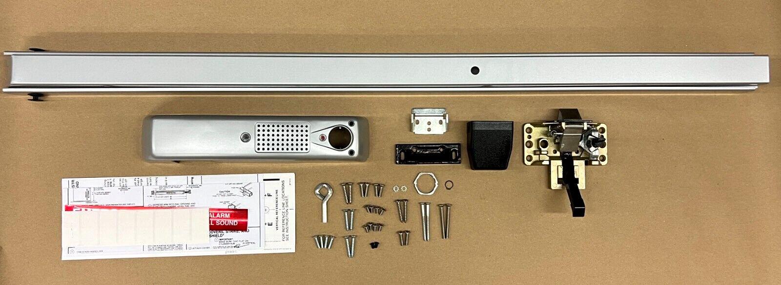 ARROW LOCK & DOOR F430 AL 48" RHR FIRE RATED ALARMED EXIT DEVICE GRADE-1