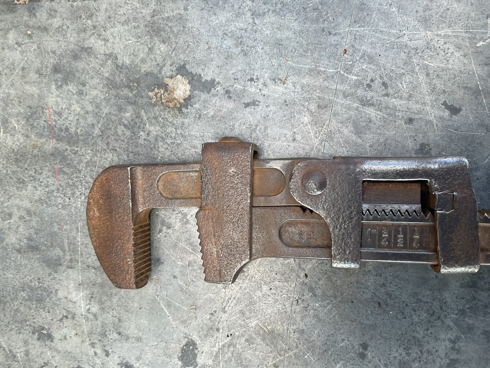14” Becklin Adjustable Wrench - Unusual Mechanism