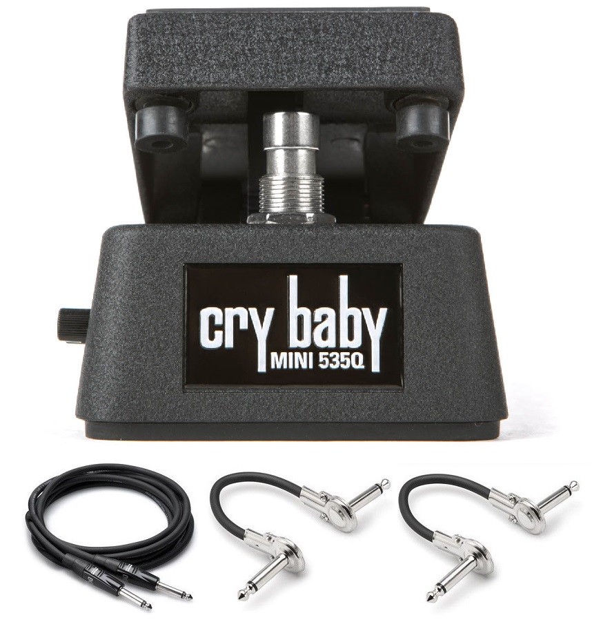 New Dunlop CBM535Q Cry Baby Mini 535Q Wah Guitar Effects Pedal Crybaby