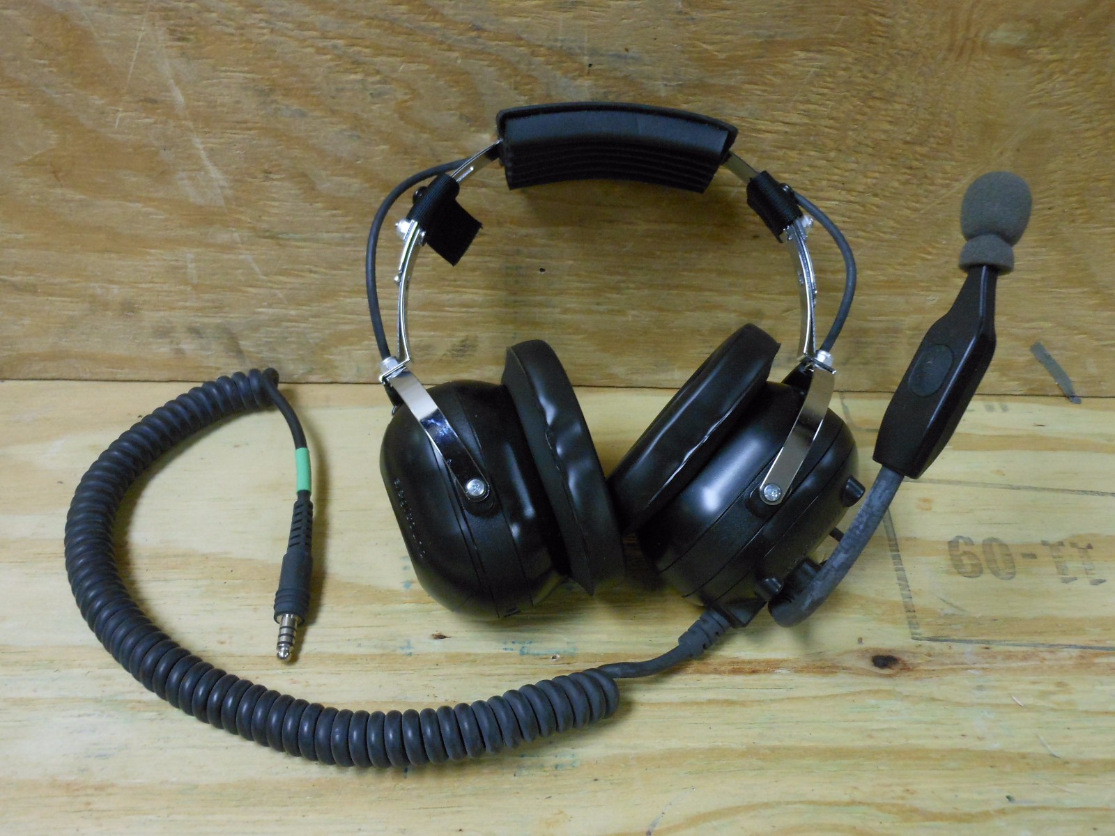 Aegisound Argonaut Boom Headset F-18 ICS 05-005064 Microphone Military Navy NEW