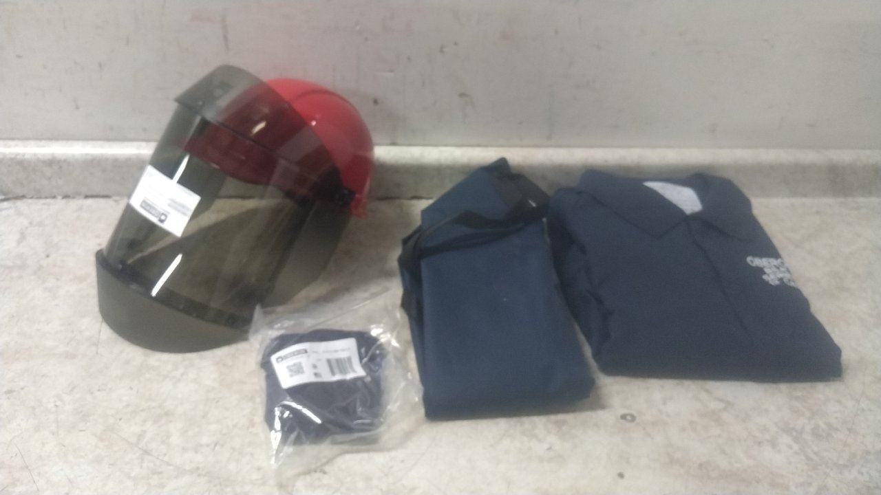 Oberon Company TCG2P-CKE-NB-2X Size 2XL Navy Arc Flash Protection Clothing Kit