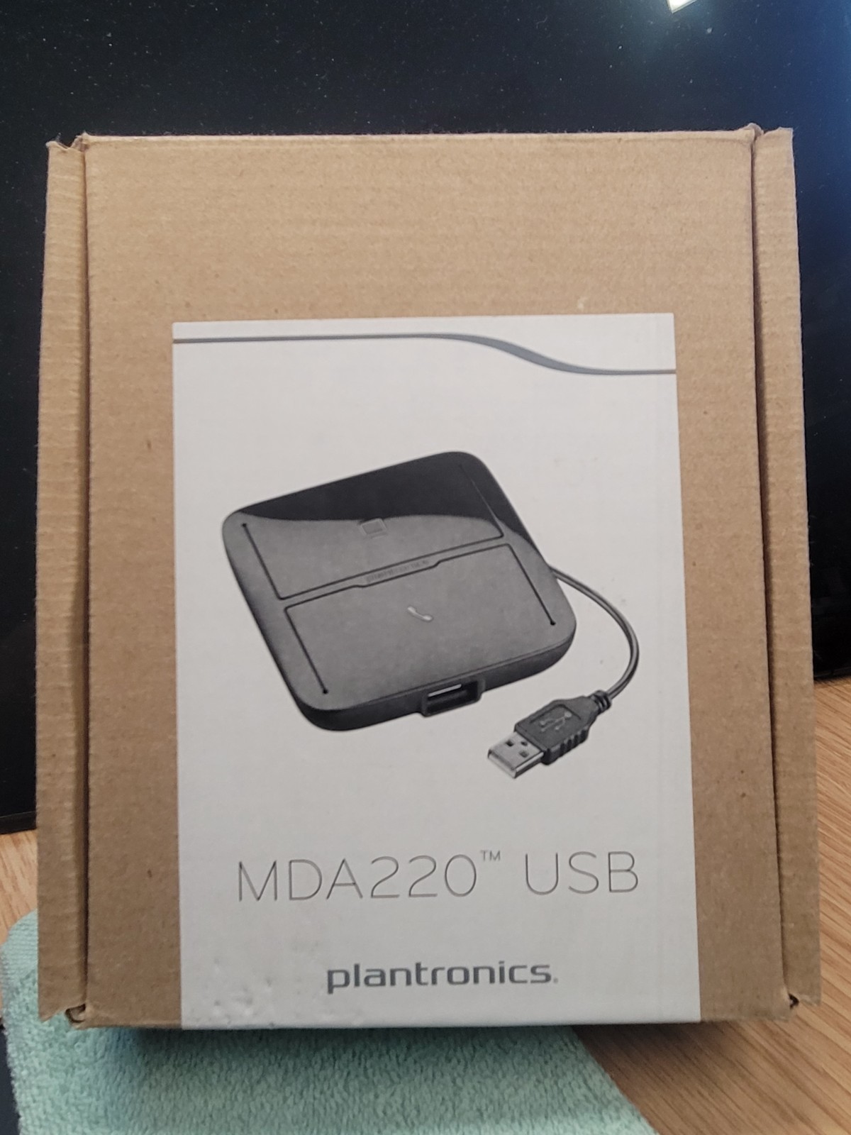 Plantronics MDA220 USB Headset Switch Black