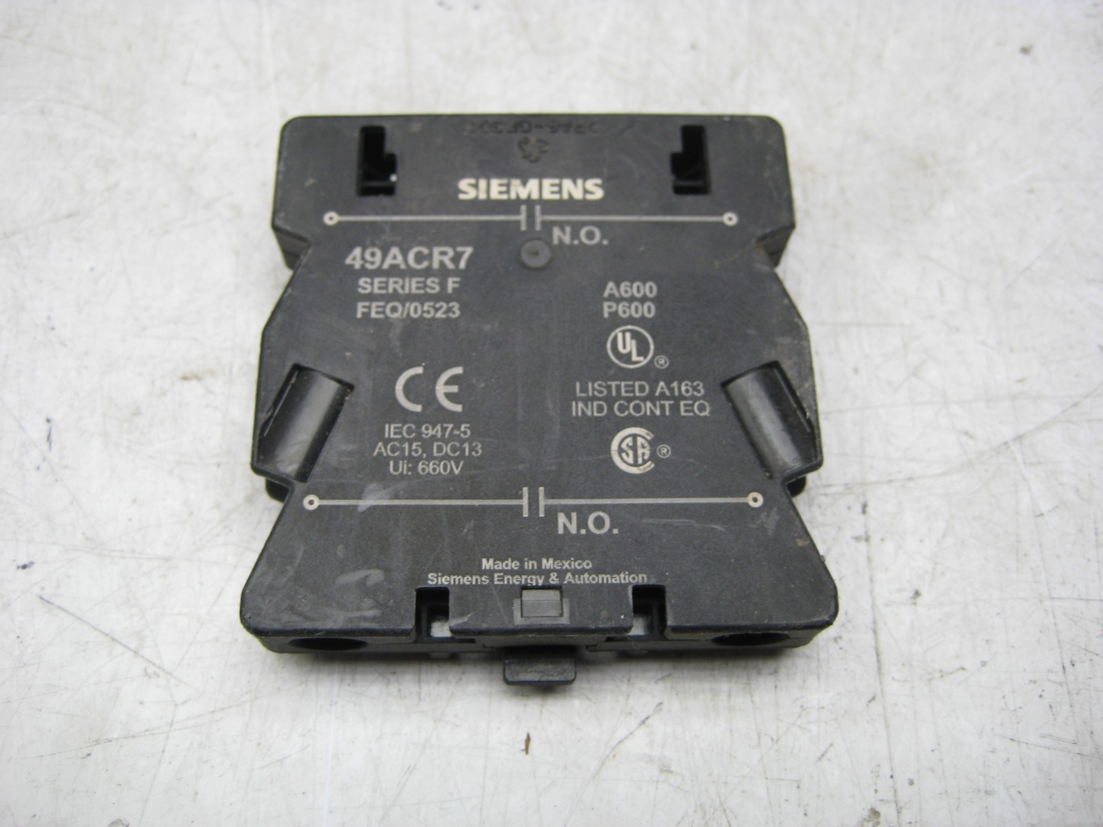 SIEMENS 49ACR7 SER.F COIL UNMP