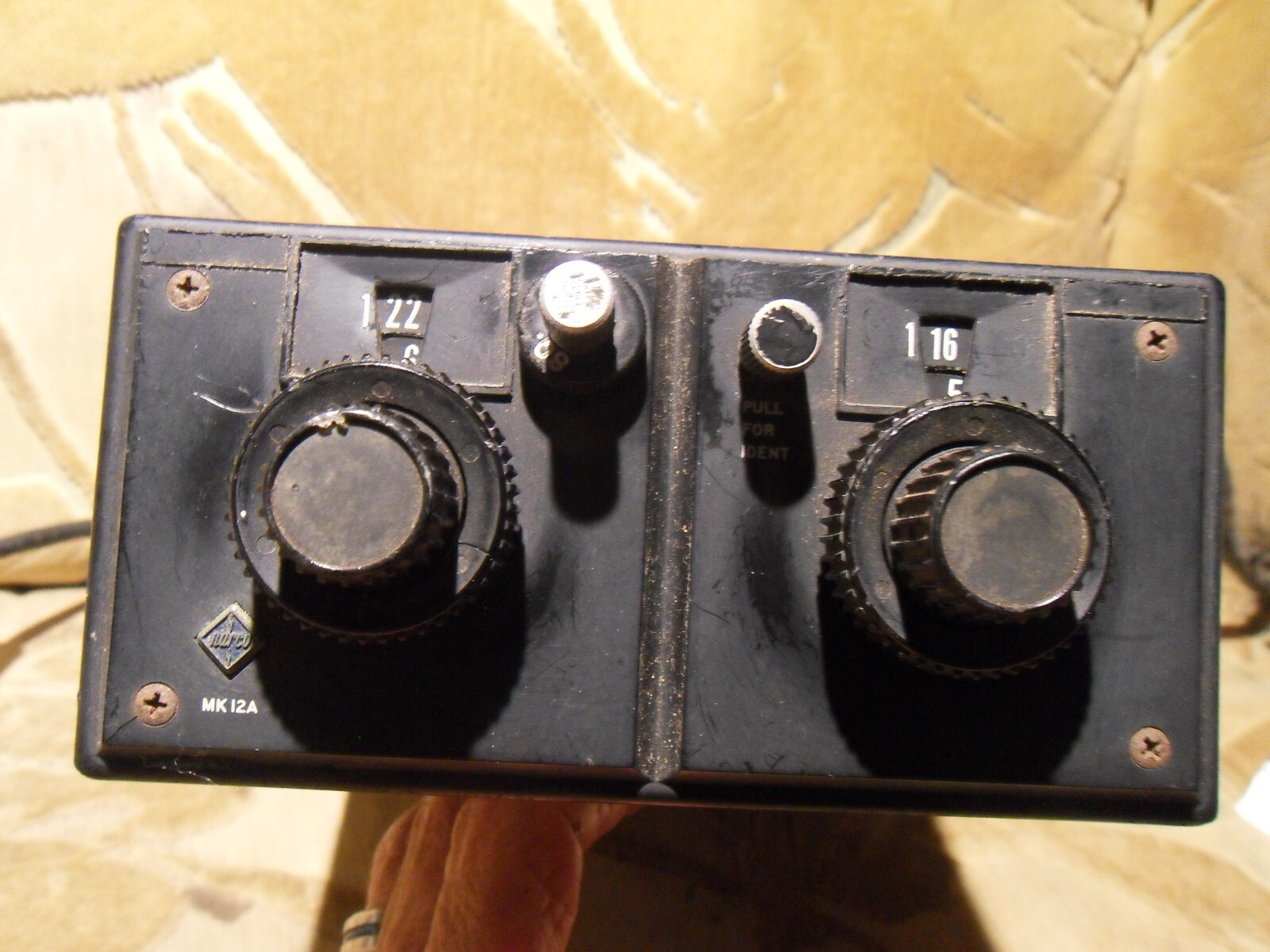 Narco Avionics MK12A Aircraft Nav/Com Untested AS PICTURED