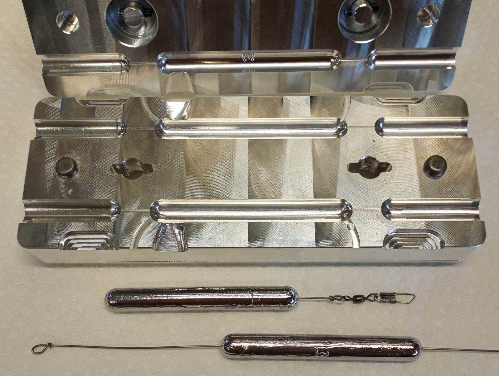 Pencil Bottom Bouncer Weight Mold - 3 oz