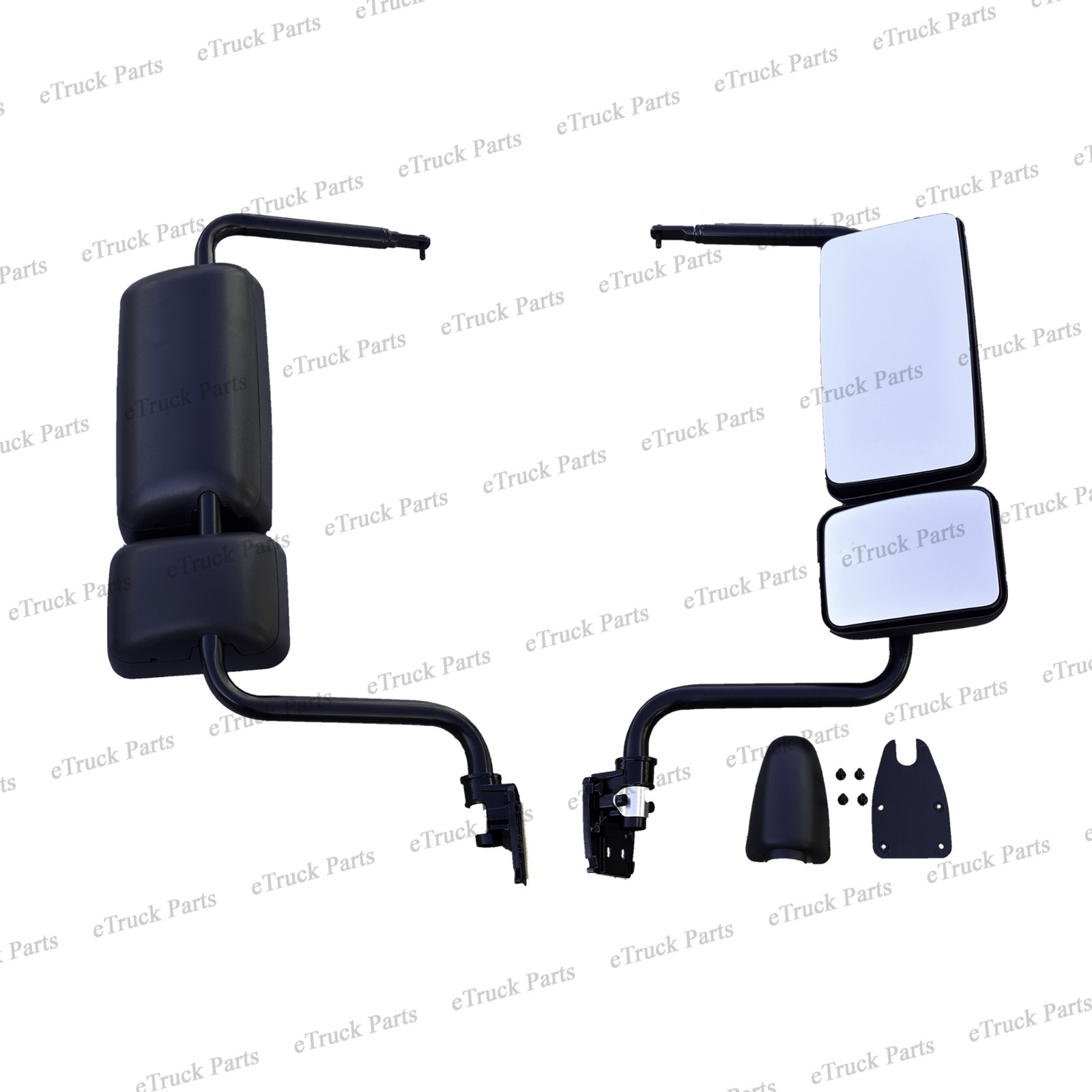 Passenger Manual Mirror Black RH 87093E0103 for 2008+ Hino 268/338