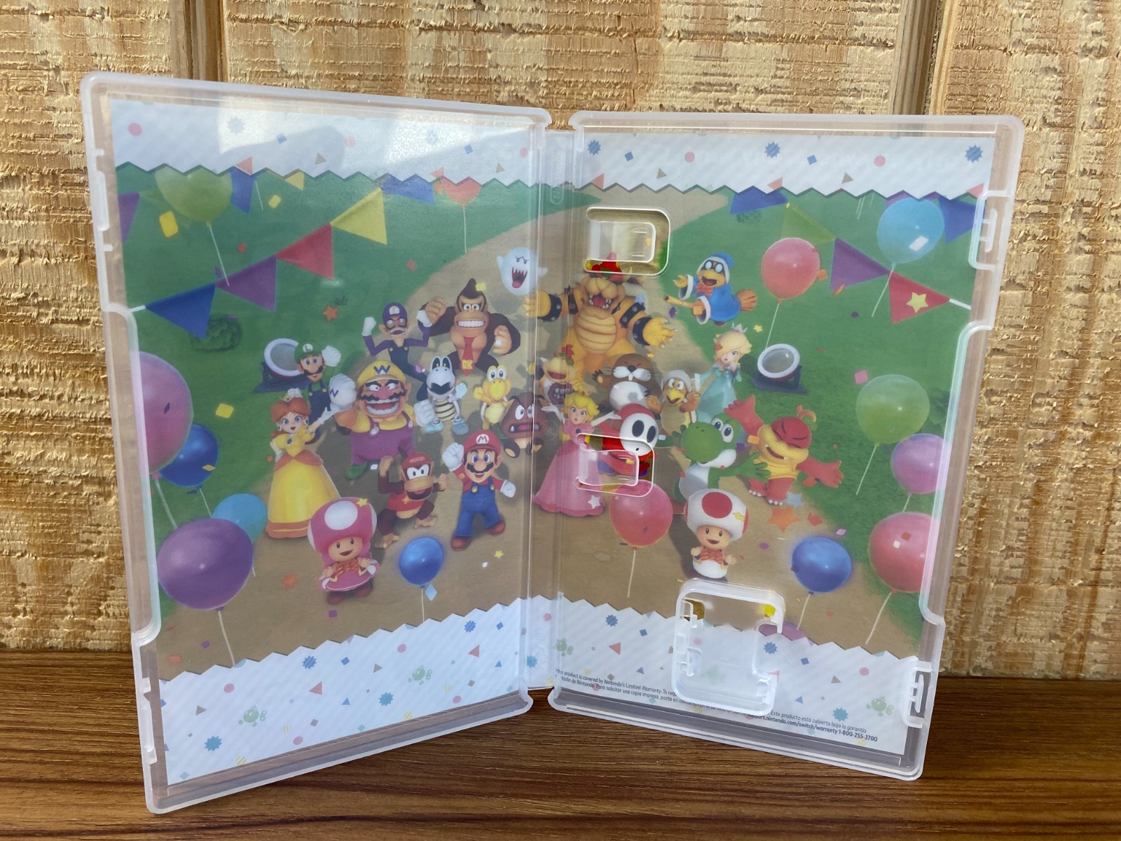 Nintendo Switch Super Mario Party CASE ONLY NO DISC