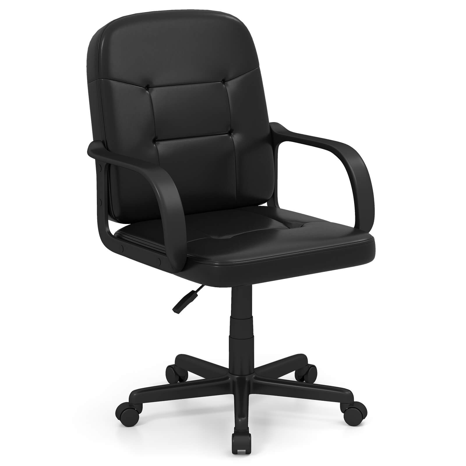 Ergonomic Mid-Back Executive Office Chair Swivel Computer Desk Task Chair New