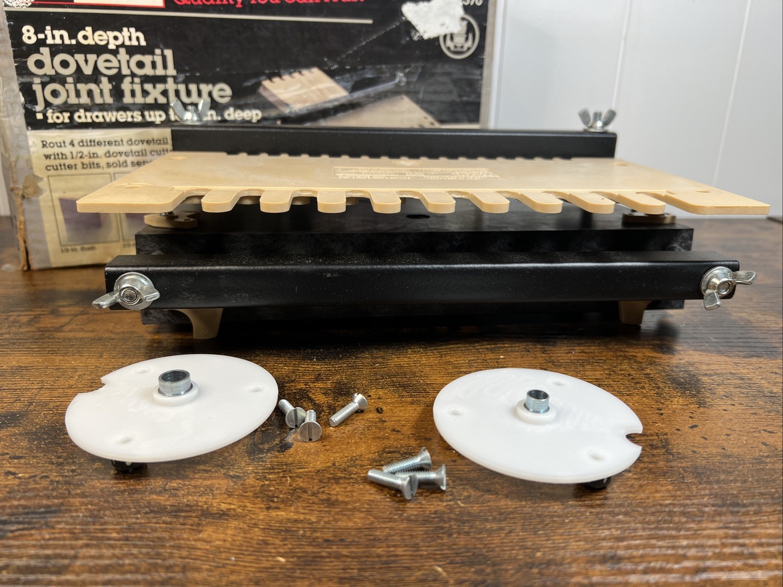 New Old Stock Vintage Sears Craftsman 8" Depth Dovetail Fixture 9-2570