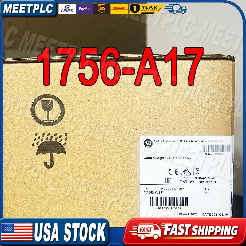 Factoey Sealed A-B 1756-A17 SER B ControlLogix 17 Slots Chassis Module USA