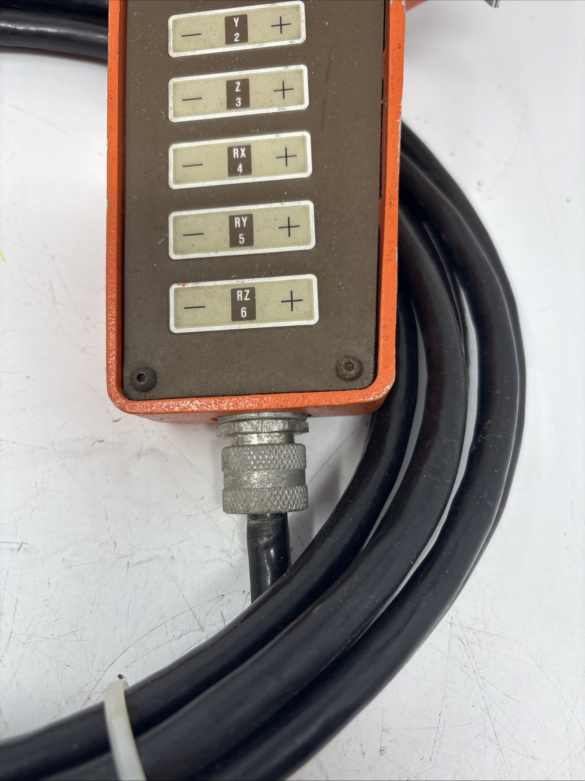 UNIMATION WESTINGHOUSE TEACH PENDANT W/ CABLE 2D65617G01