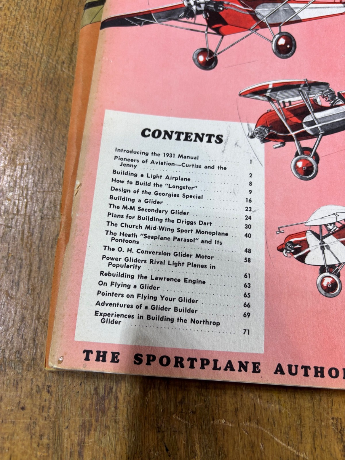 1931, 1933 EAA Flying and Glider Manual 1933 Miscellany