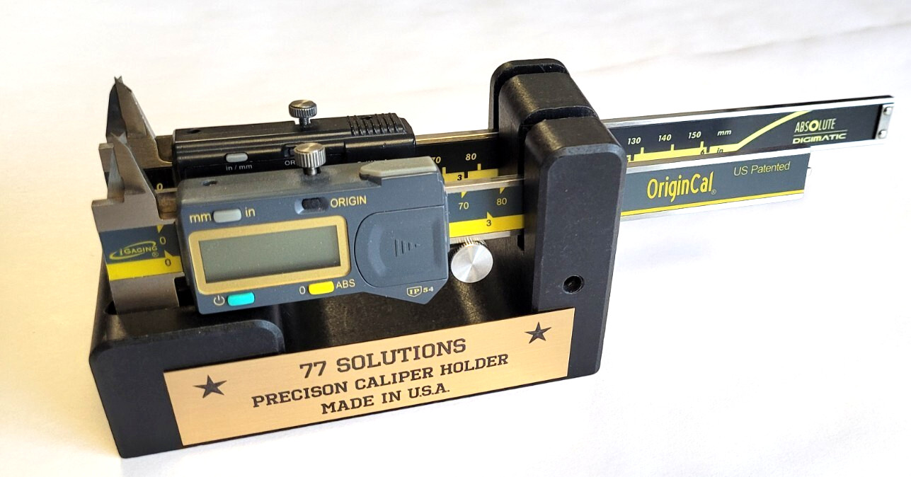 Caliper Stand DOUBLE- Desktop, Machine Mount, Toolbox, and PresentationQuality