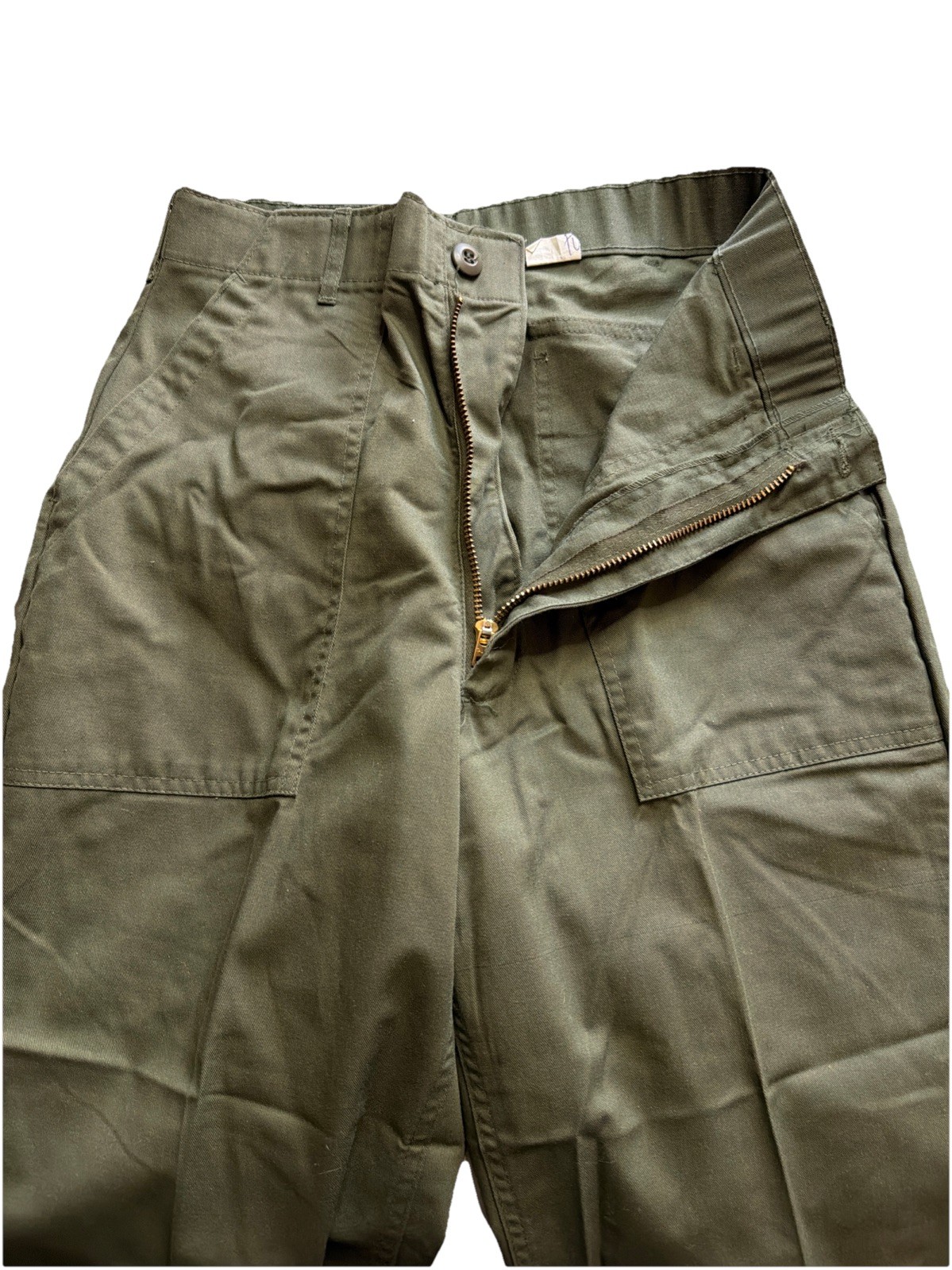 1980s Era US Military OG 507 Durable Press Utility Pants Trousers 80s 29X30