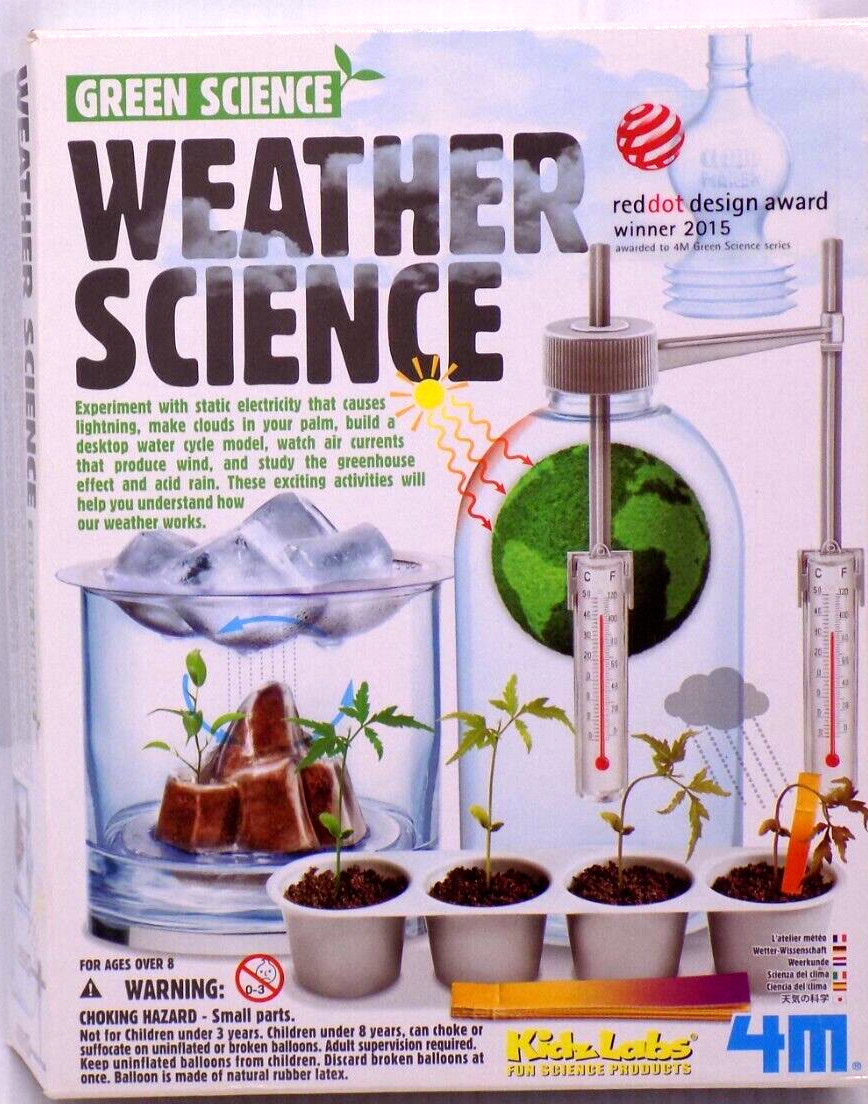 4M Green Science Kidz Labs Weather Science New Sealed package👌