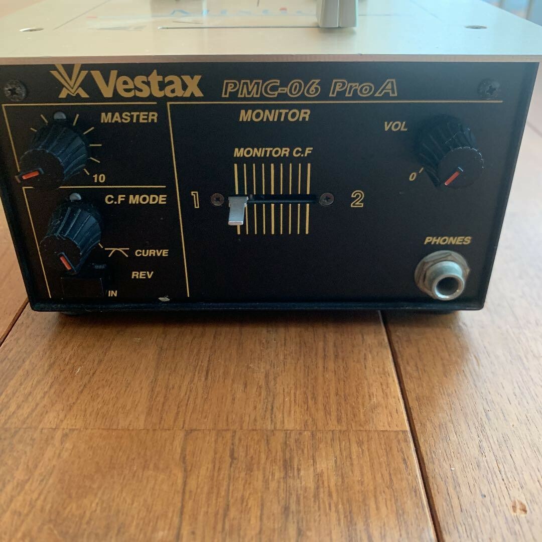Vestax PMC-06 Pro A DJ Mixer Used Tested