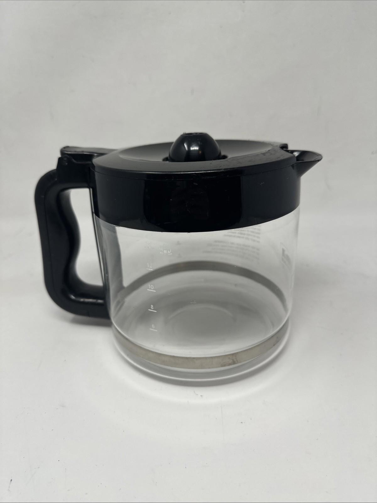 Kenmore Elite 14 Cup GLASS CARAFE w/ LID TOP COVER Genuine OEM Part