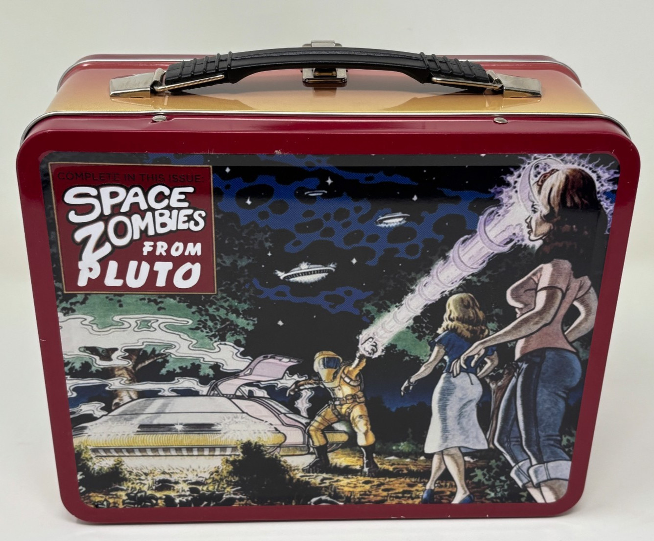 Back to the Future Lunch Box Universal Outta Time Space Zombies from Pluto