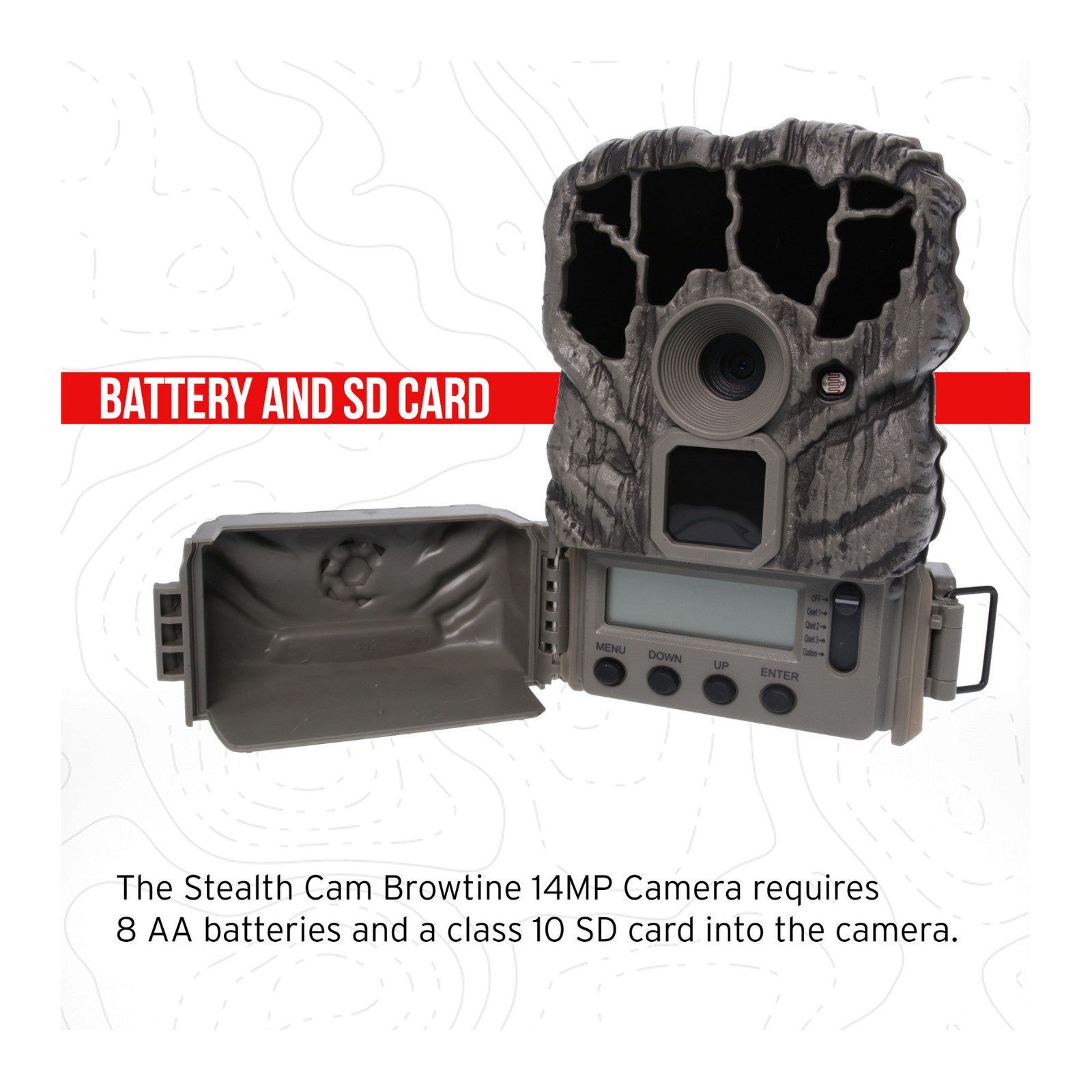 Stealth Cam Browtine 14MP Camera Trail Camera (4-Pack) Bundle