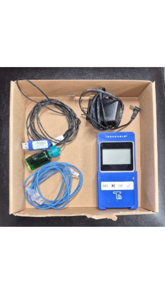 Traceable Digital Datalogger Thermometer with Glycol Bottle Probe & Power Supply
